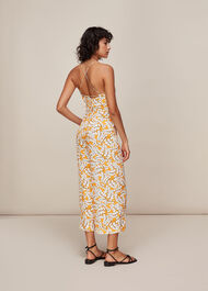Spring Blossom Silk Jumpsuit