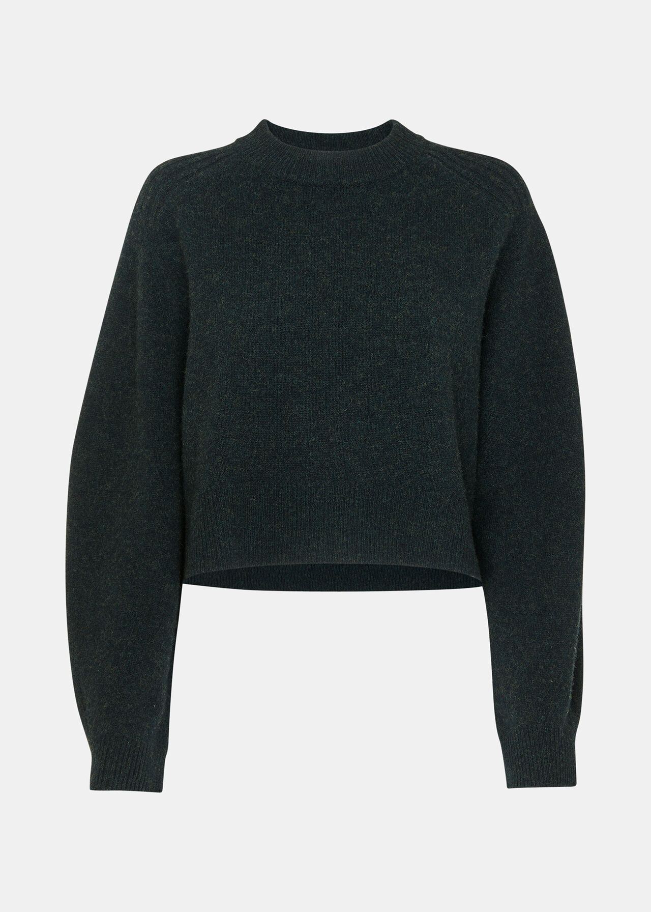 Wool Crop Relaxed Knit