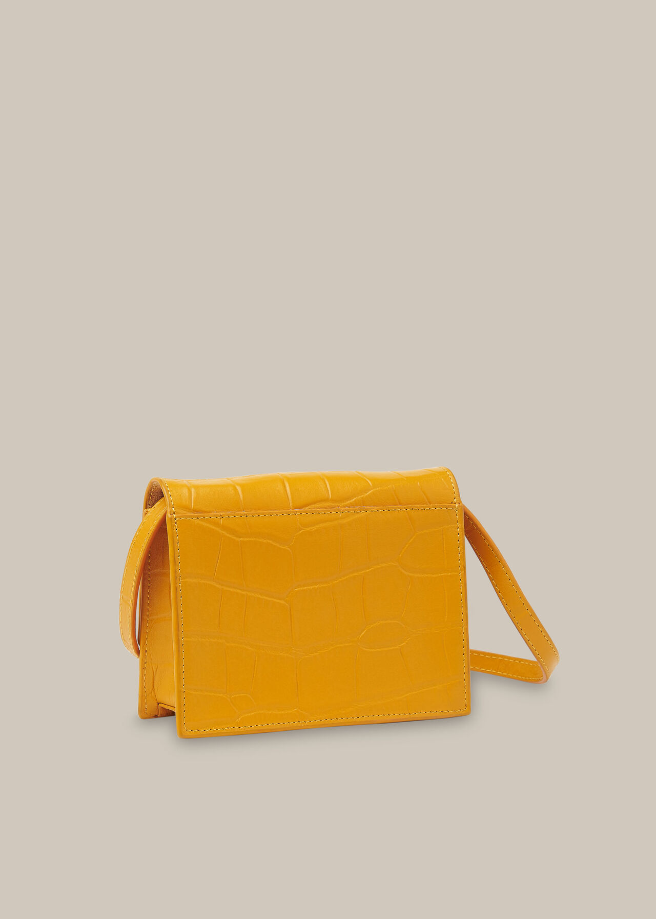 Suri Mini Croc Crossbody