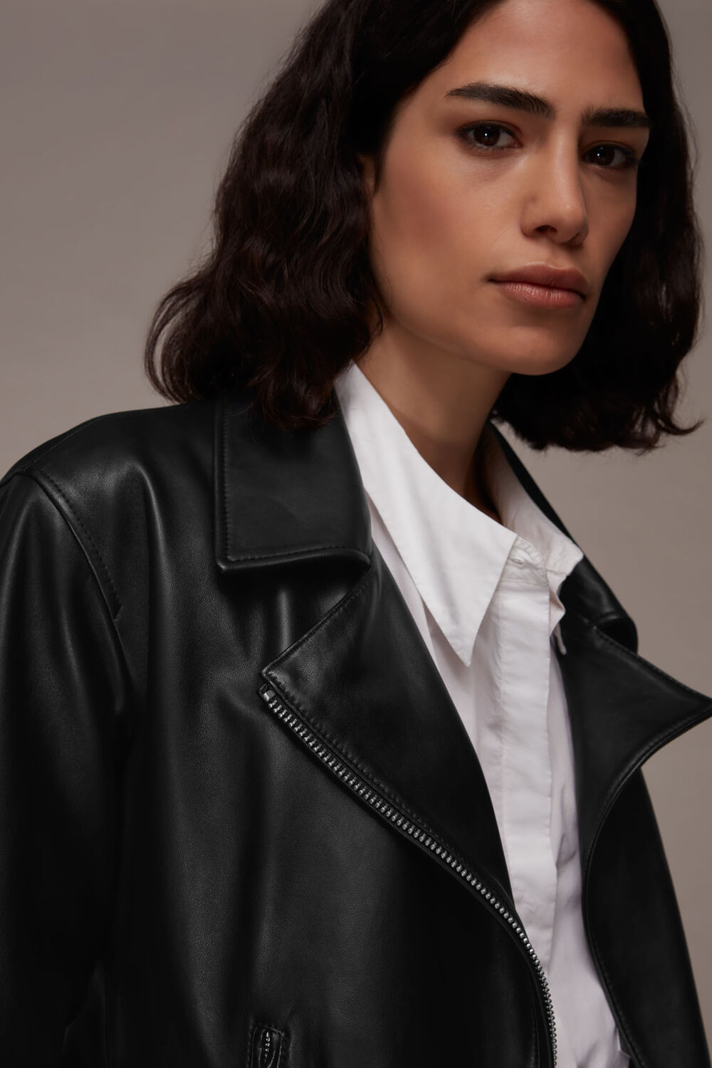 Ellis Balloon Sleeve Biker