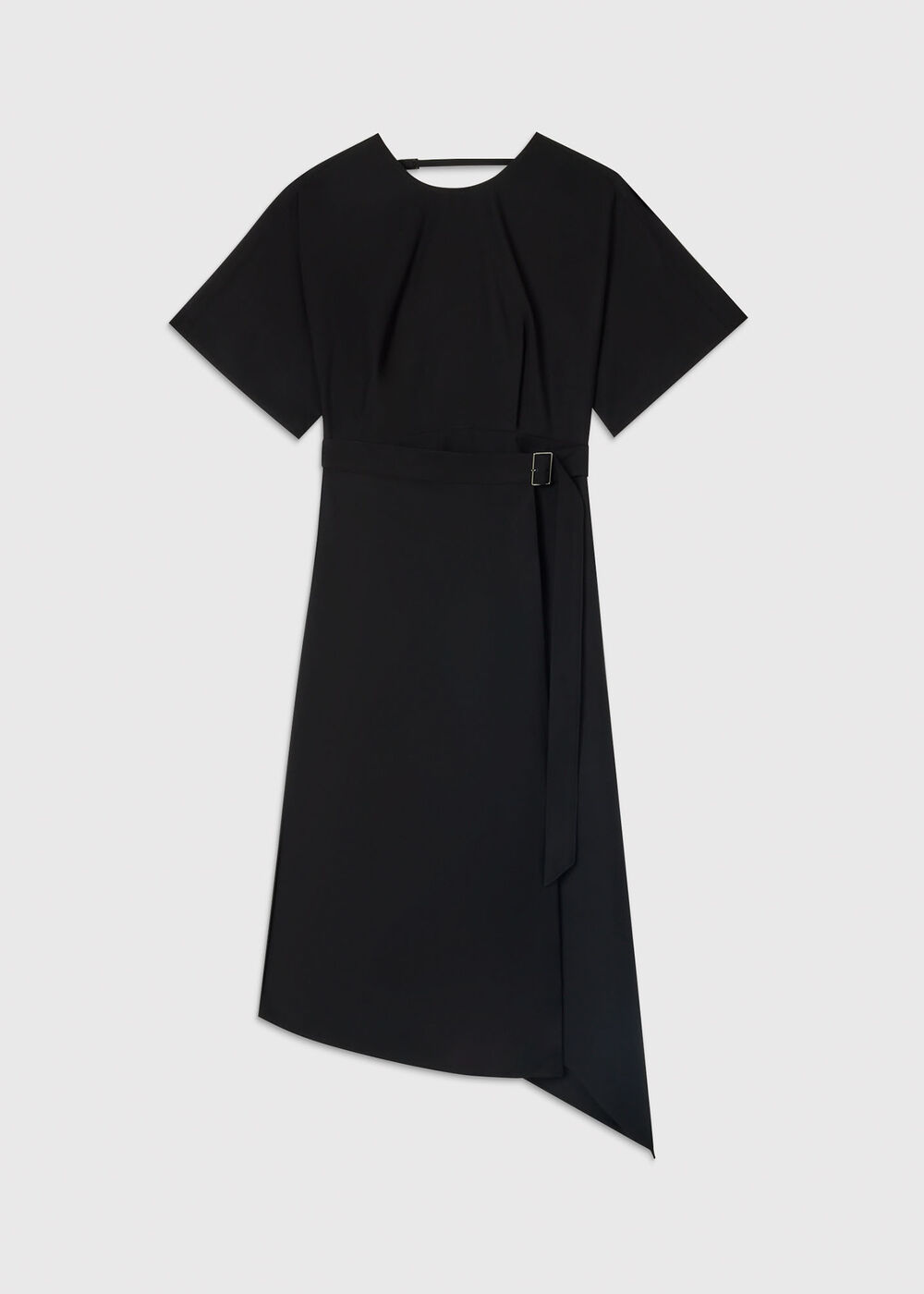 Asymmetric Open Back Dress