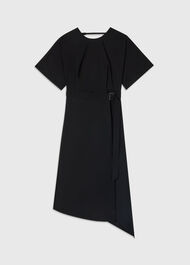 Asymmetric Open Back Dress