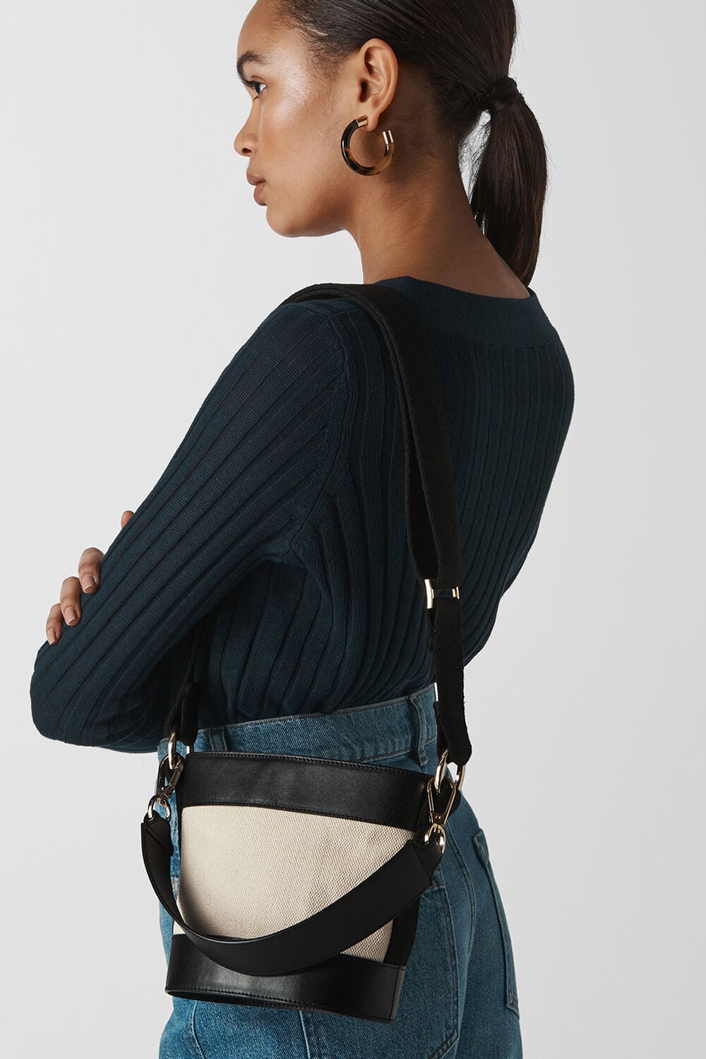 Clapton Canvas Bucket Bag