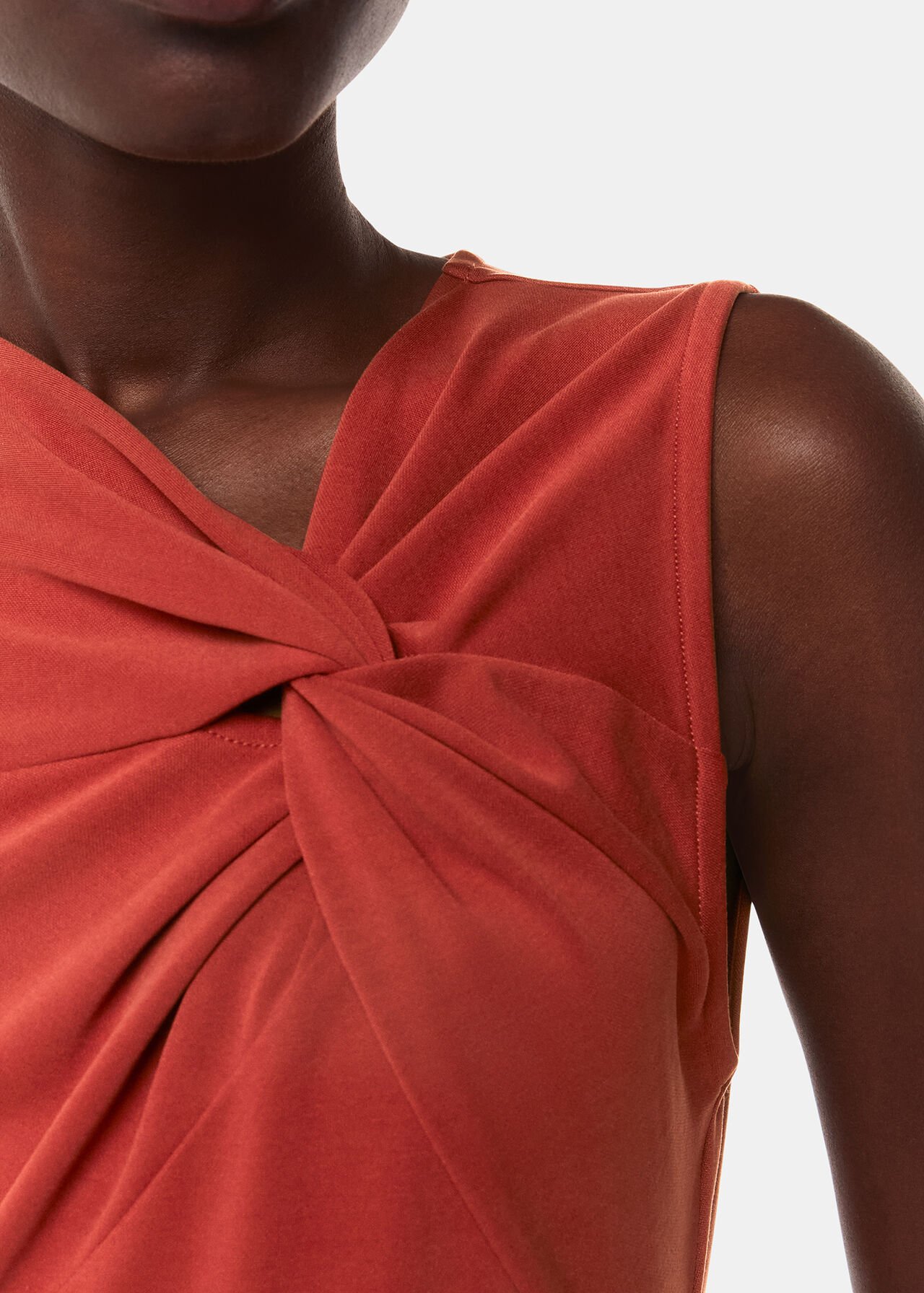 Saoirse Twist Jersey Dress