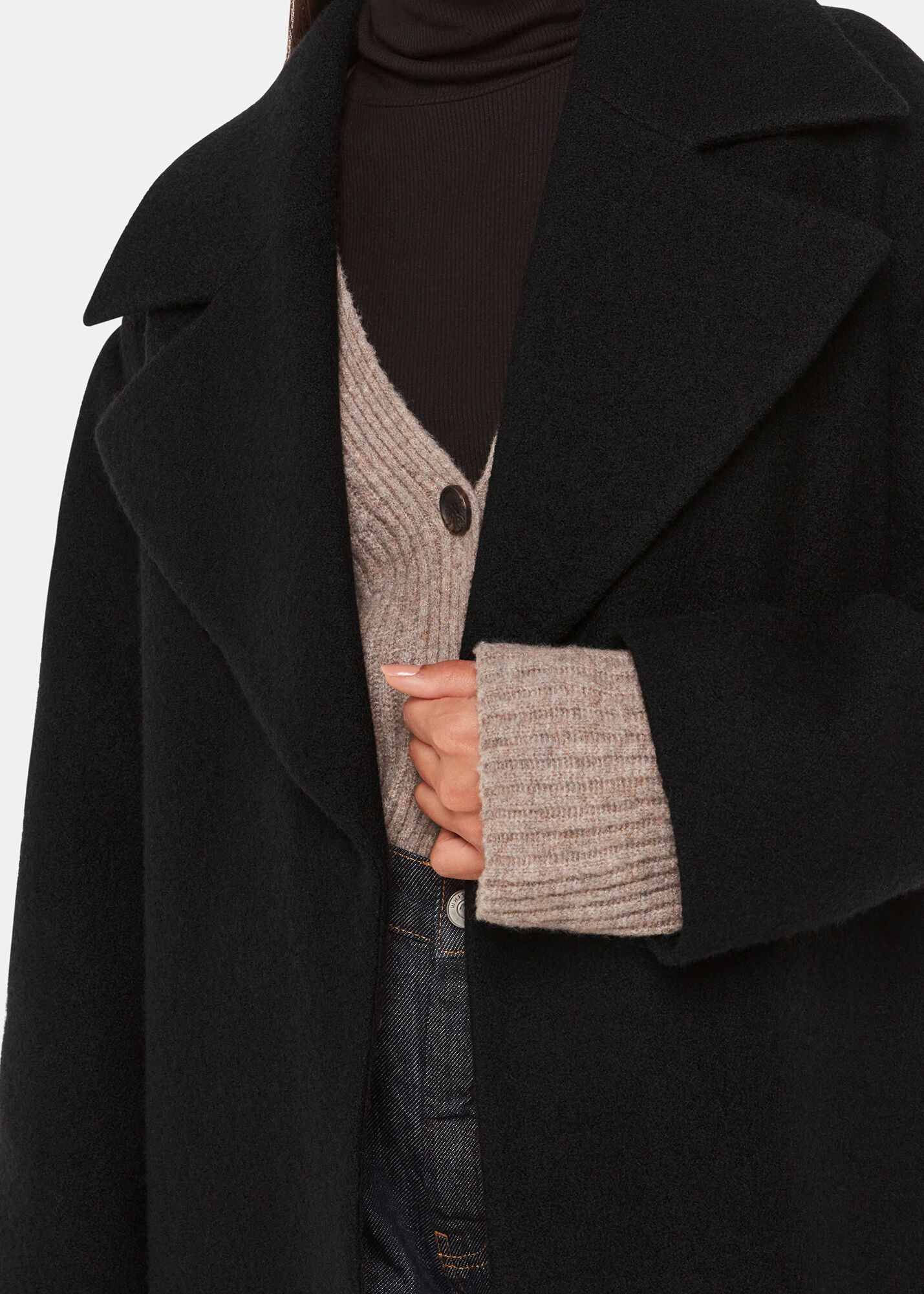 All saints jetta wool coat new arrivals
