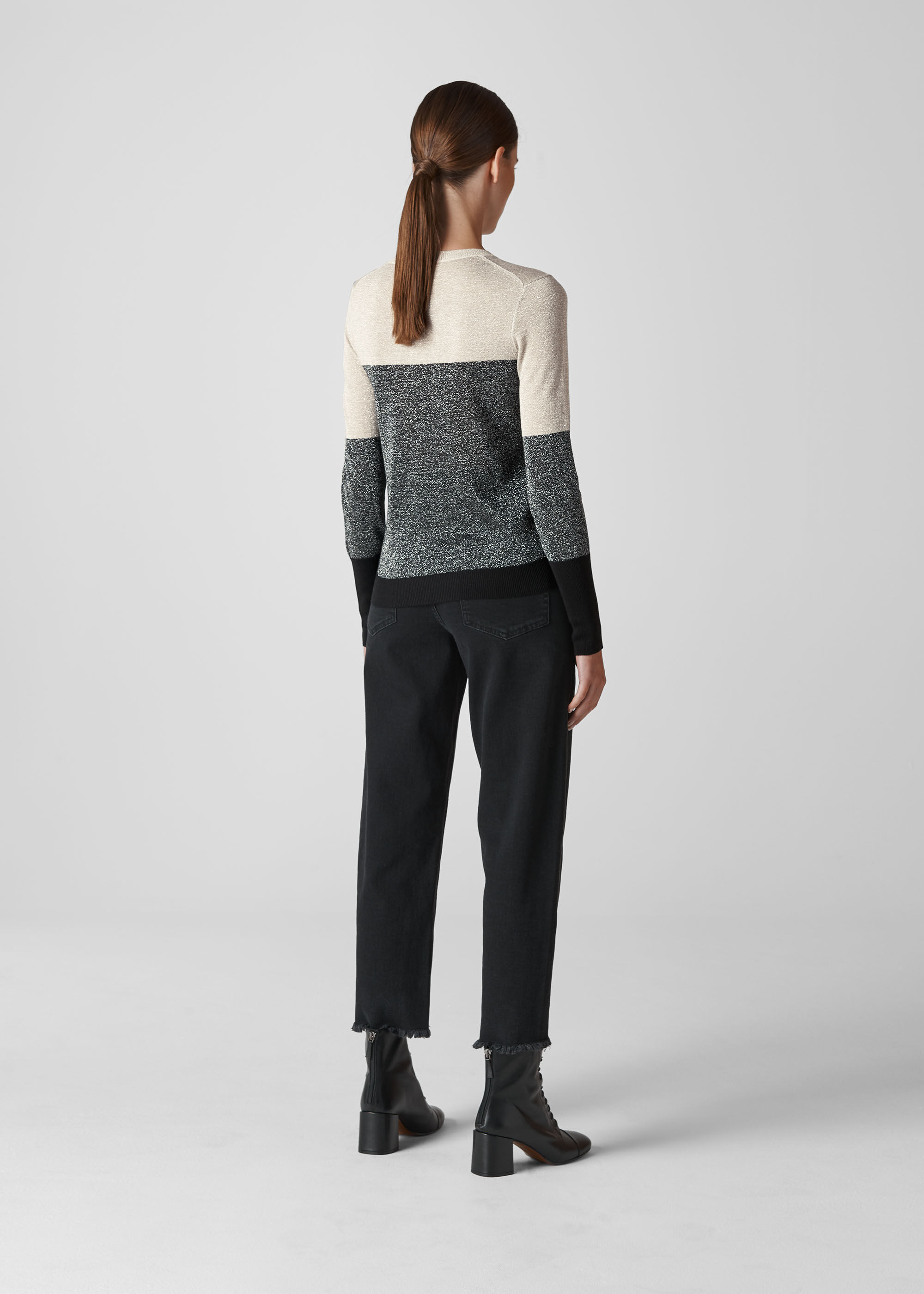Sparkly sweater top
