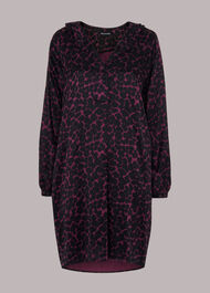 Smudge Animal Frill Dress