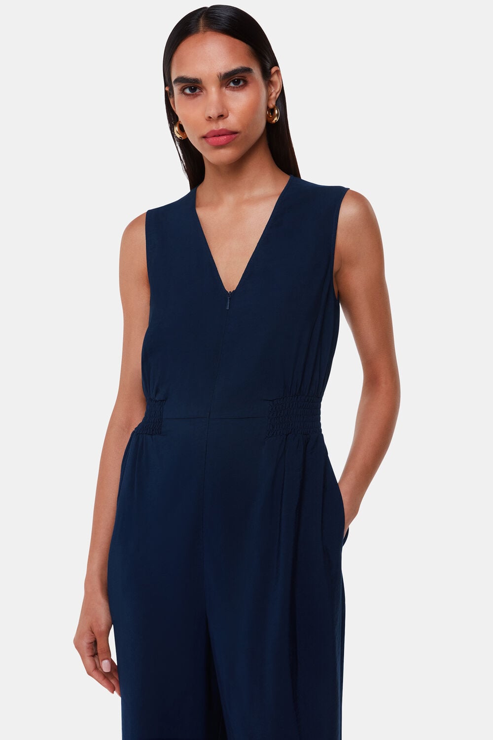 Navy Remmie Jumpsuit