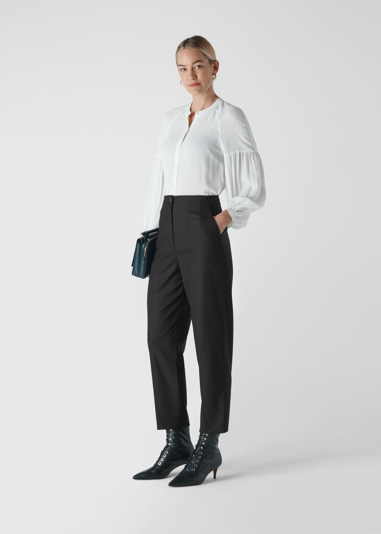 Anita Tailored Trouser Black