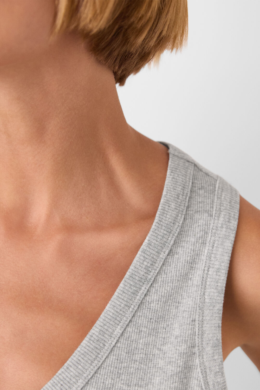 Ellis V Neck Jersey Vest