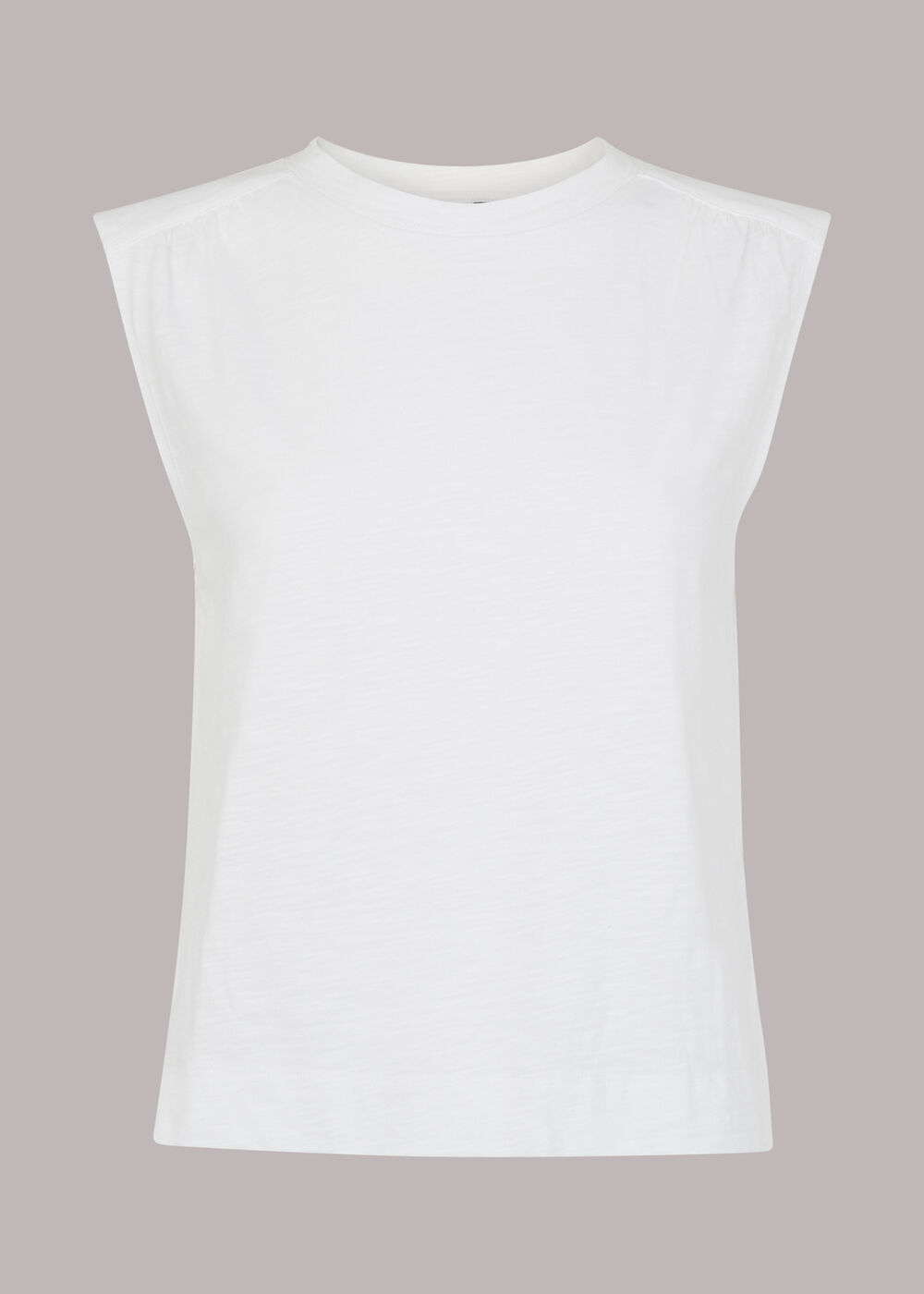 Gathered Shoulder Tank