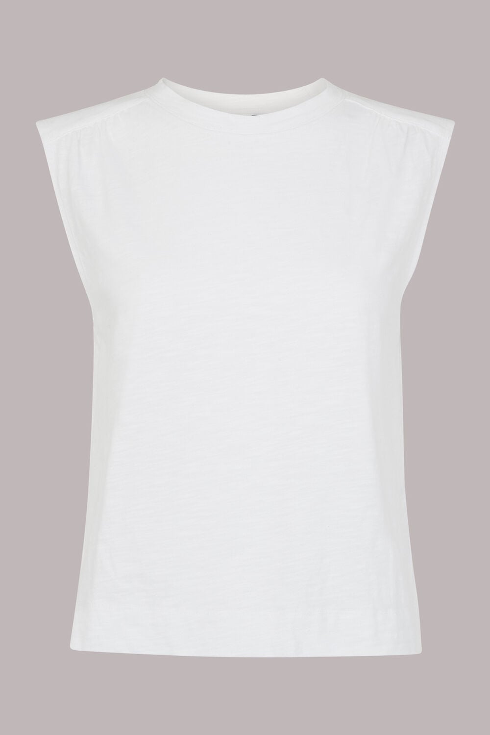 Gathered Shoulder Tank