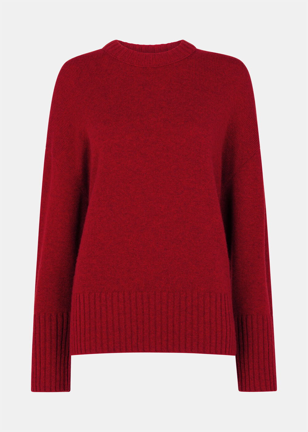 Heavy Cashmere Crew Neck Knit