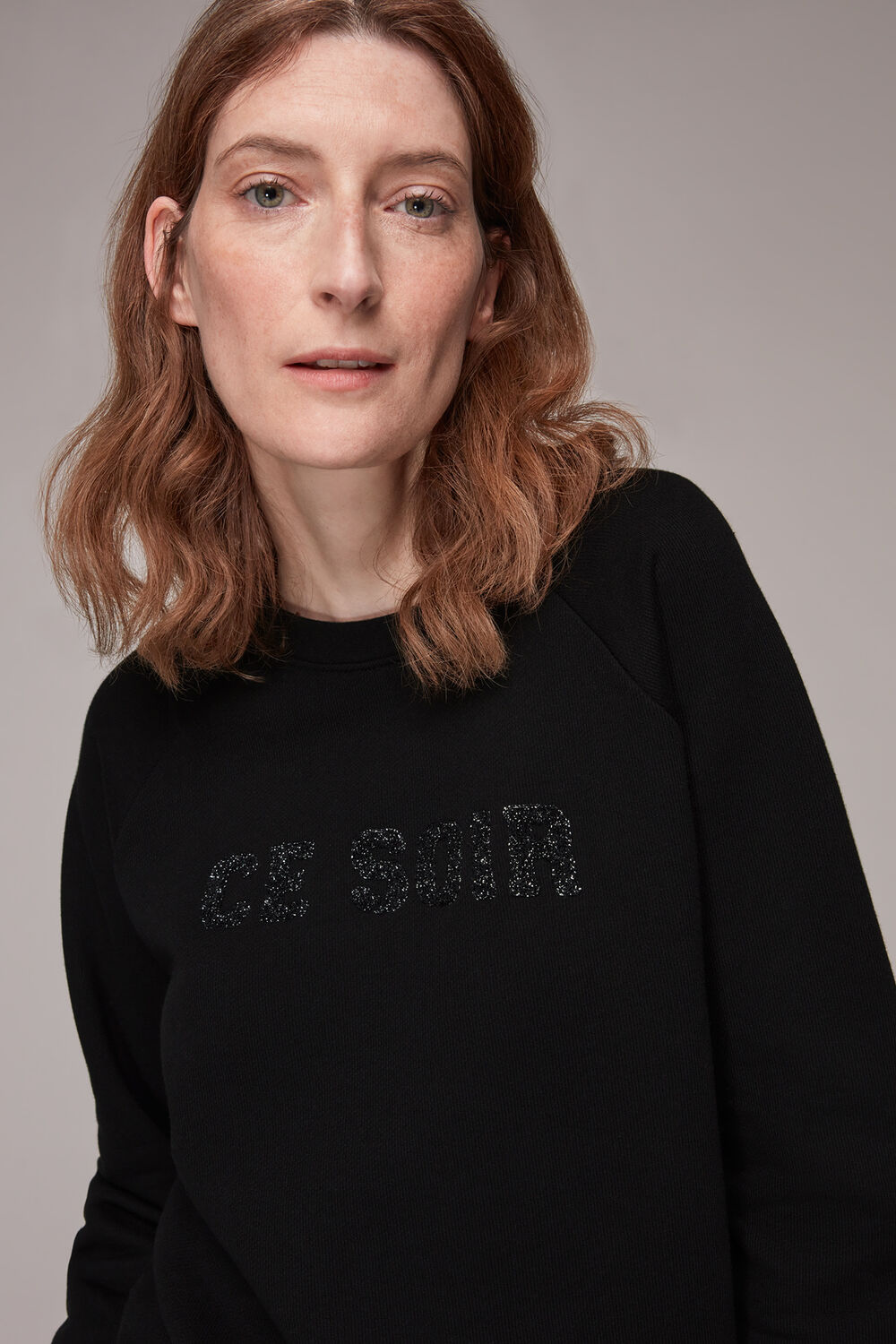 Ce Soir Sparkle Logo Sweat
