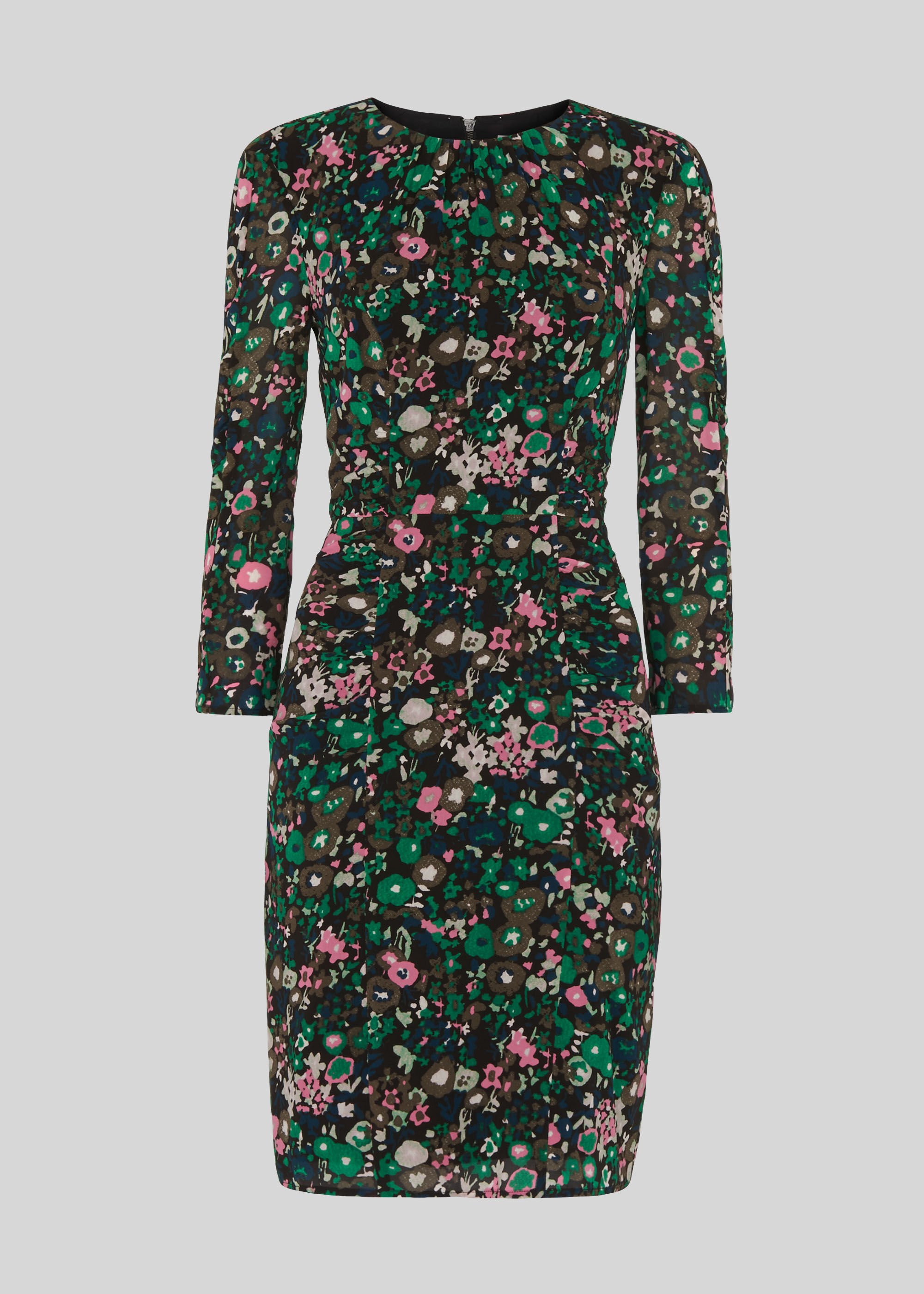 Whistles silk bodycon dress deals