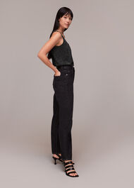 Sparkle Square Neck Knit