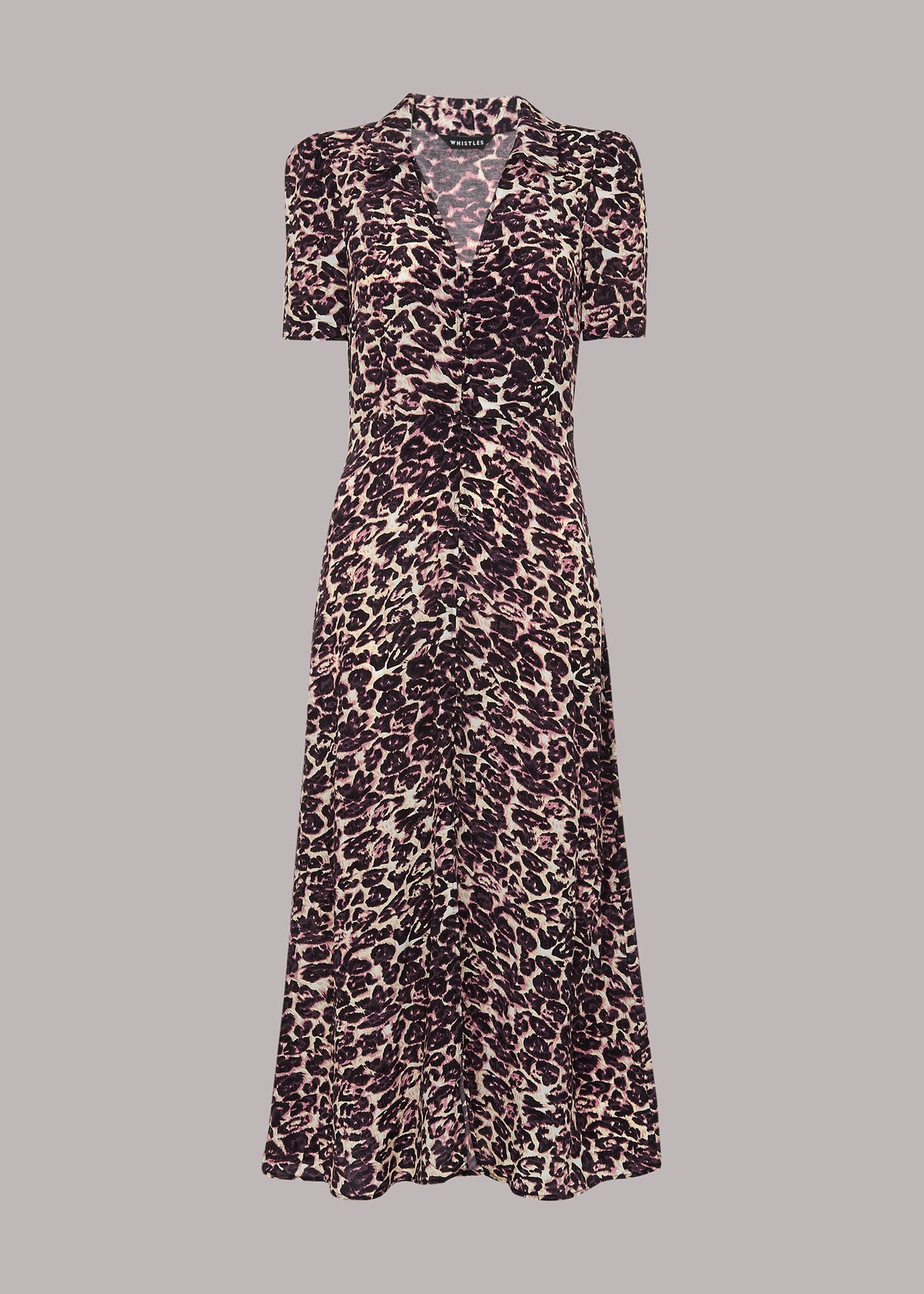 Leopard Print Rowan Clouded Leopard Dress WHISTLES Whistles US