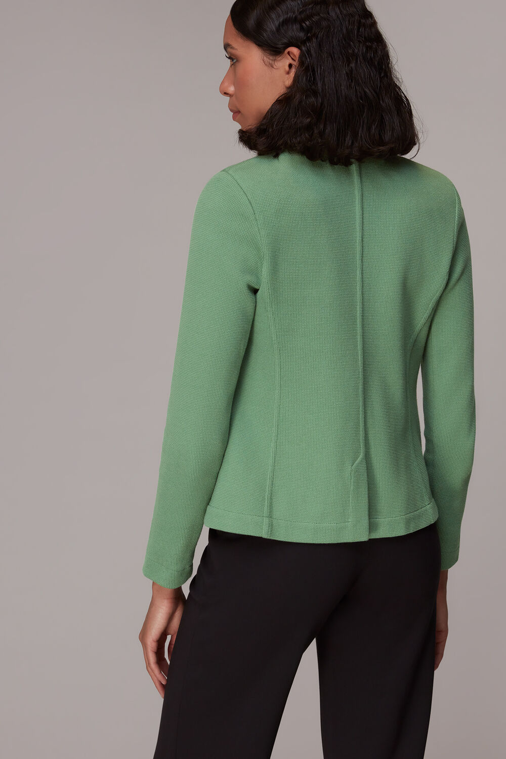 Slim Fit Jersey Jacket