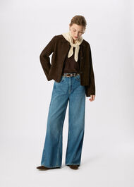 Willa V-Neck Cap Sleeve Tee