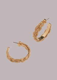 Plaited Hoop Earring