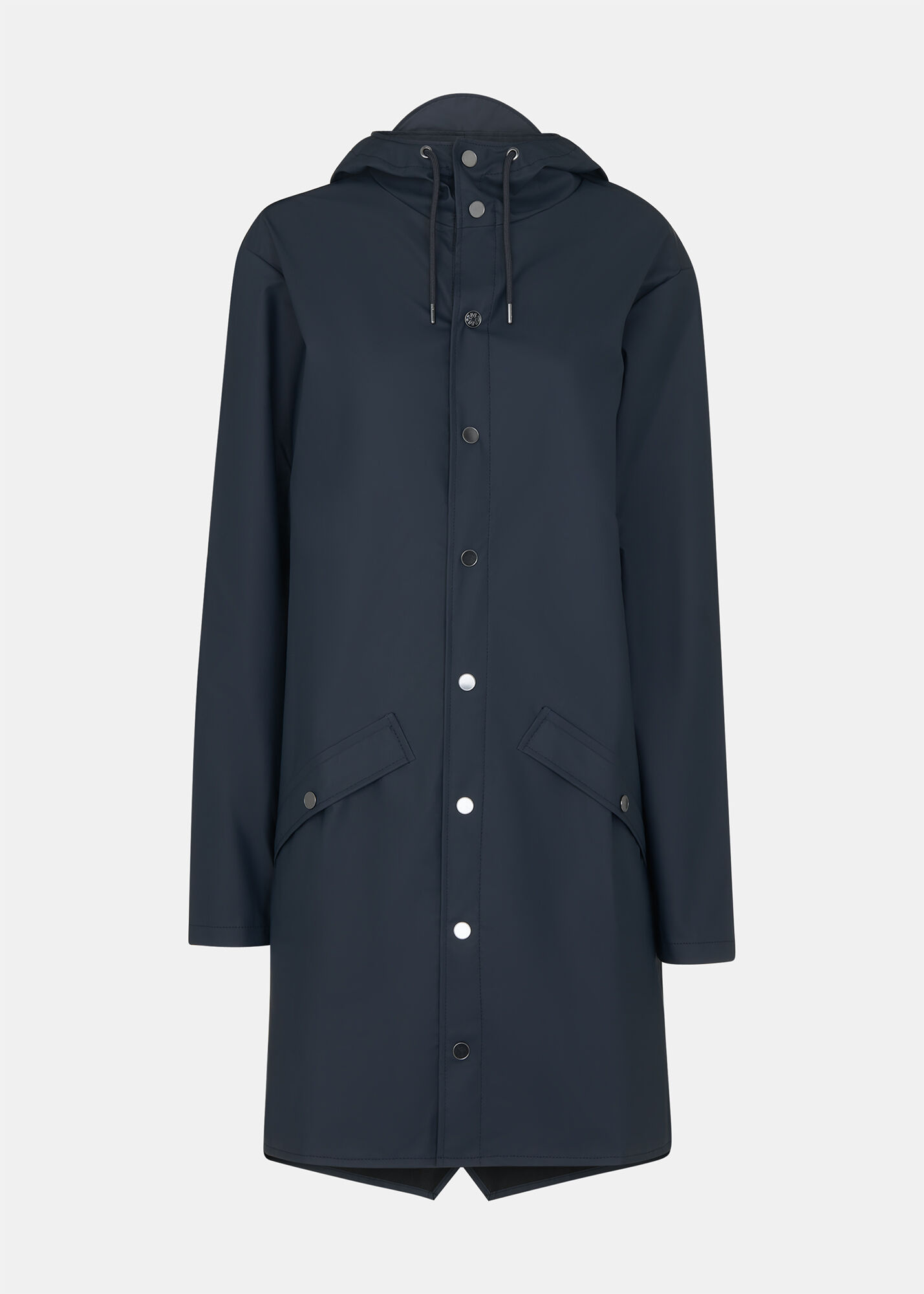 Rains long jacket navy deals