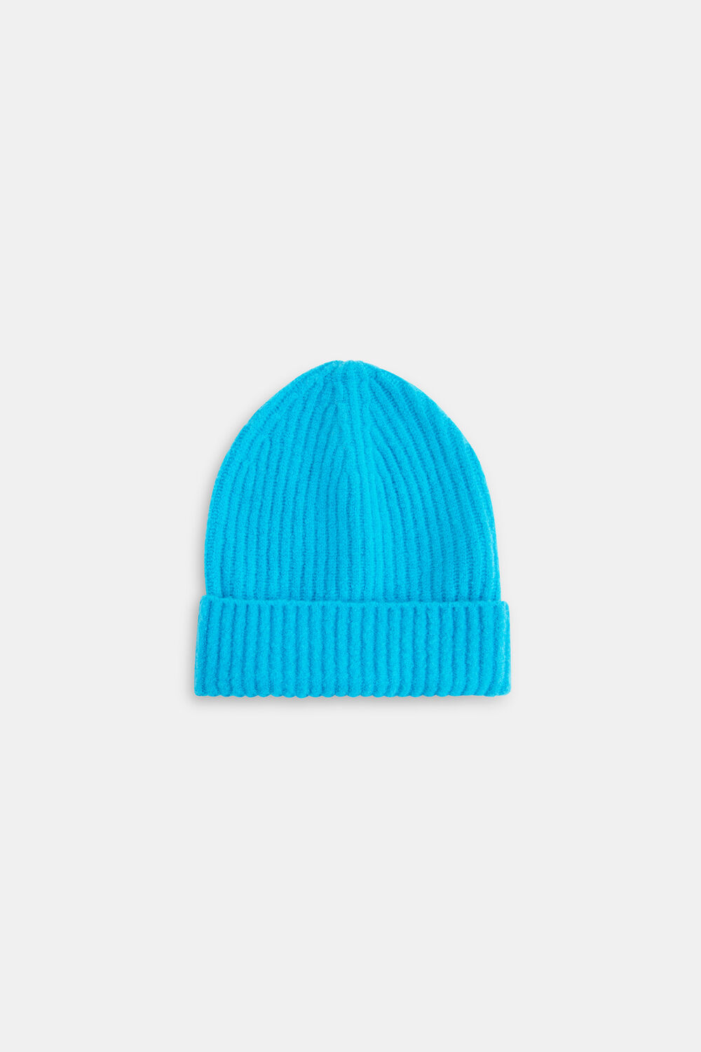 Wool Mix Rib Beanie