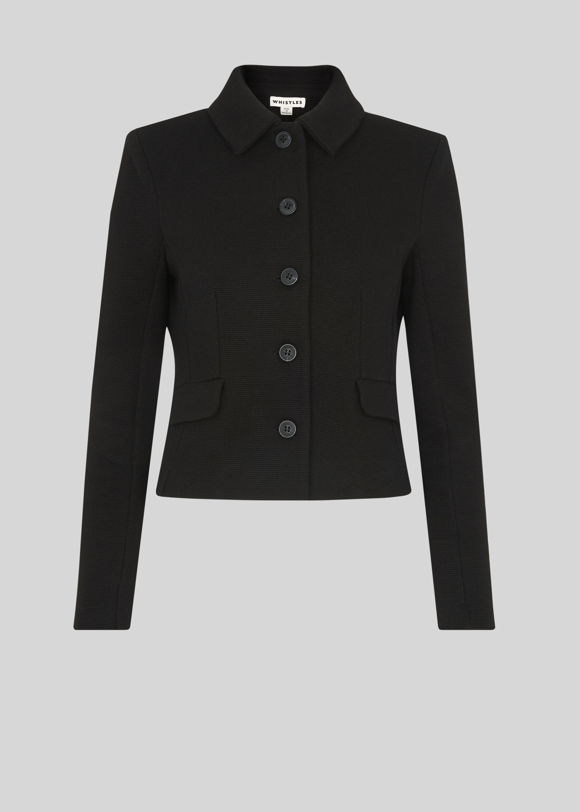 Whistles button front jersey jacket sales