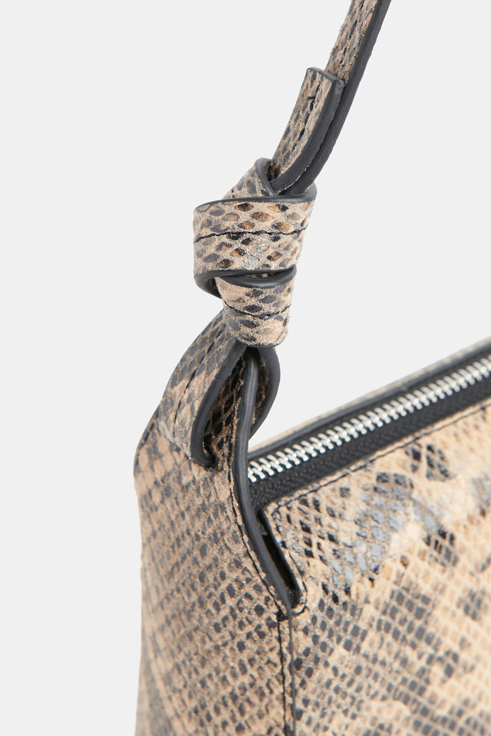 Multicolour Erica Snake Shoulder Bag