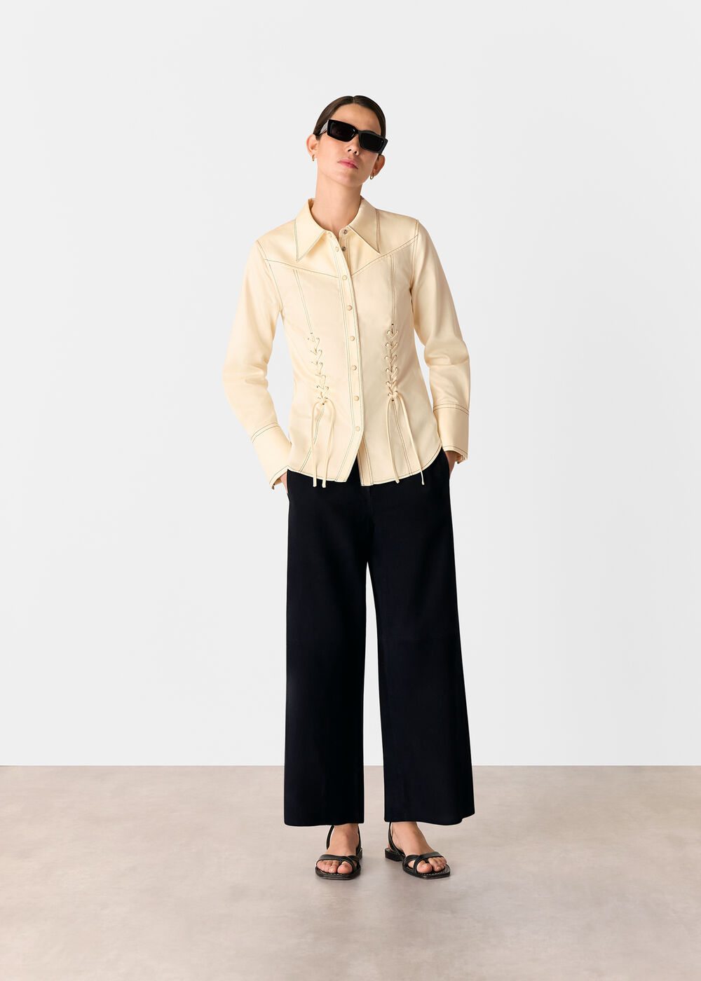 Addison Lace Detail Shirt