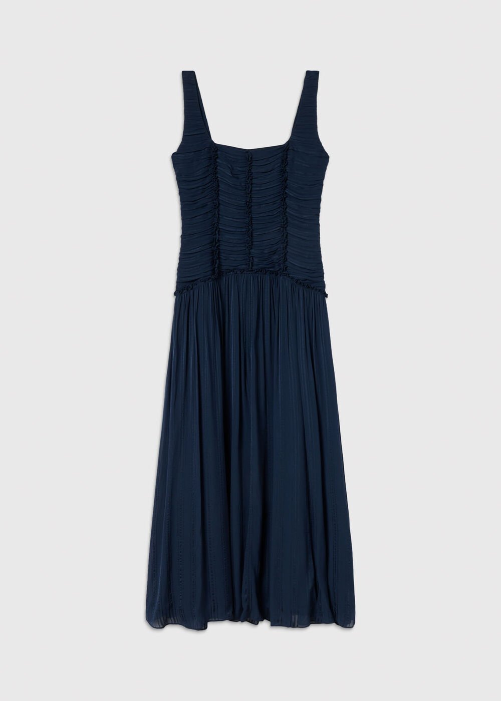 Shirred Bodice Dress