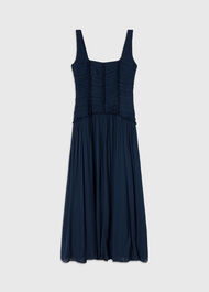 Shirred Bodice Dress