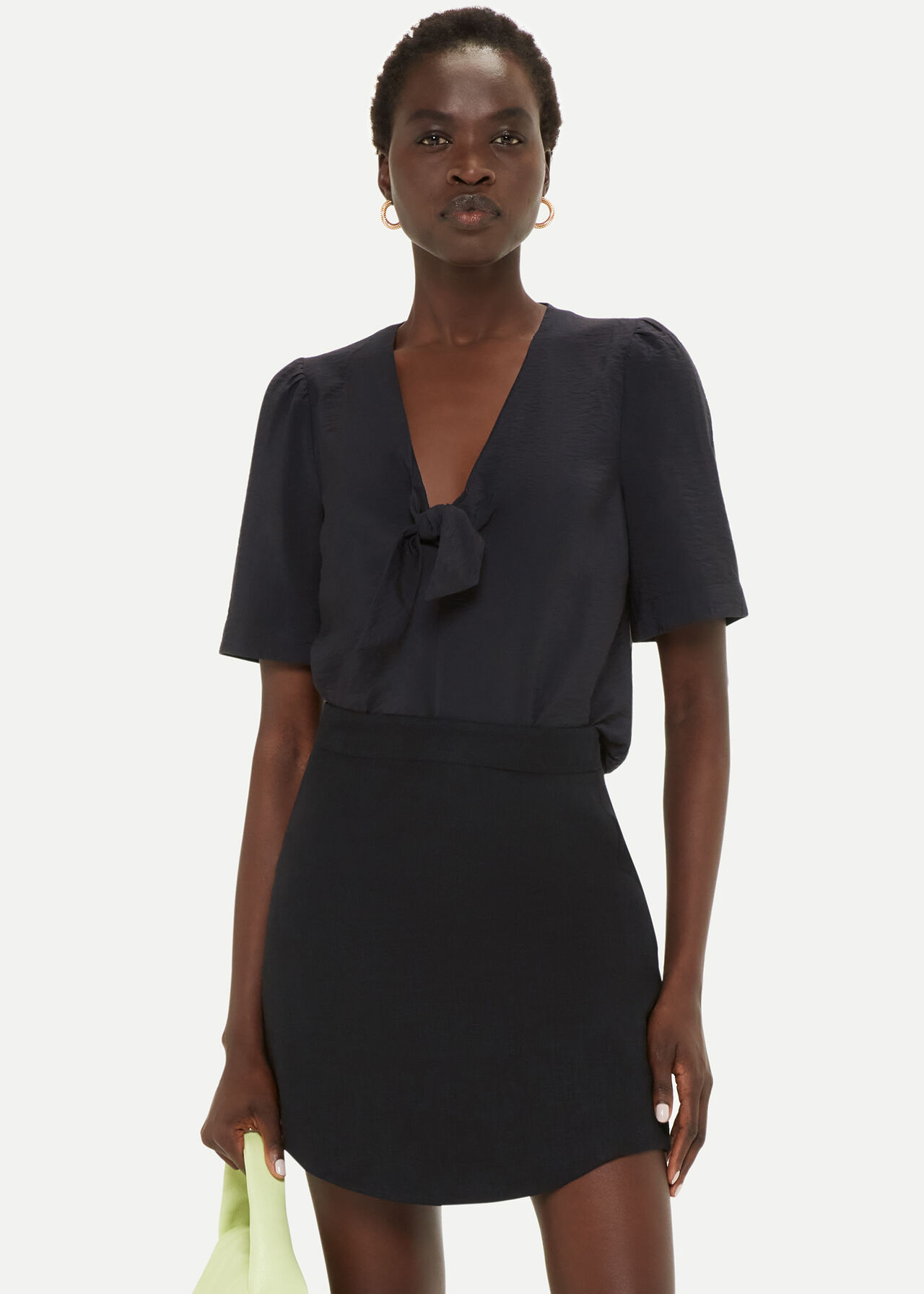 Nicola Bow Front Top