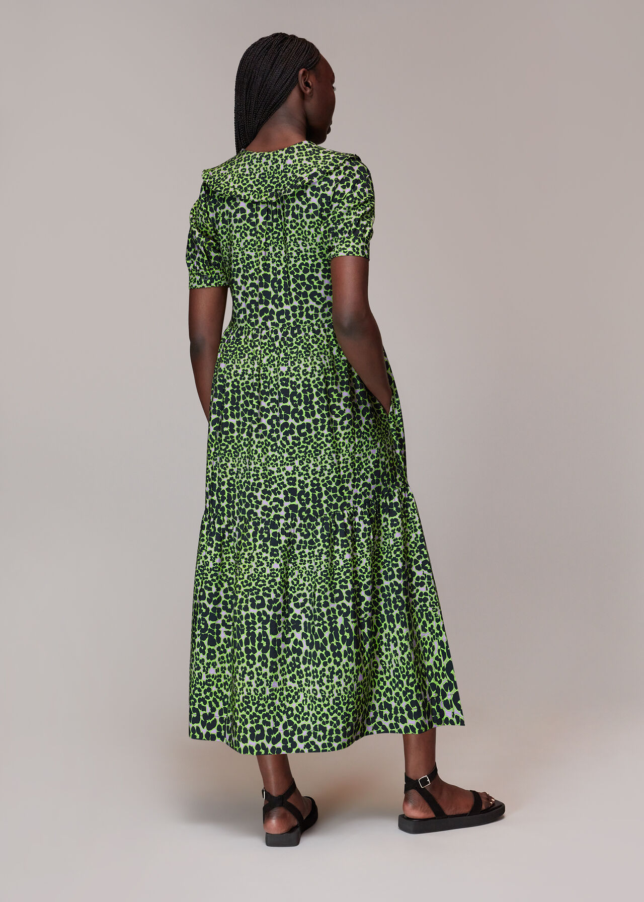 Fluro Animal Collar Dress