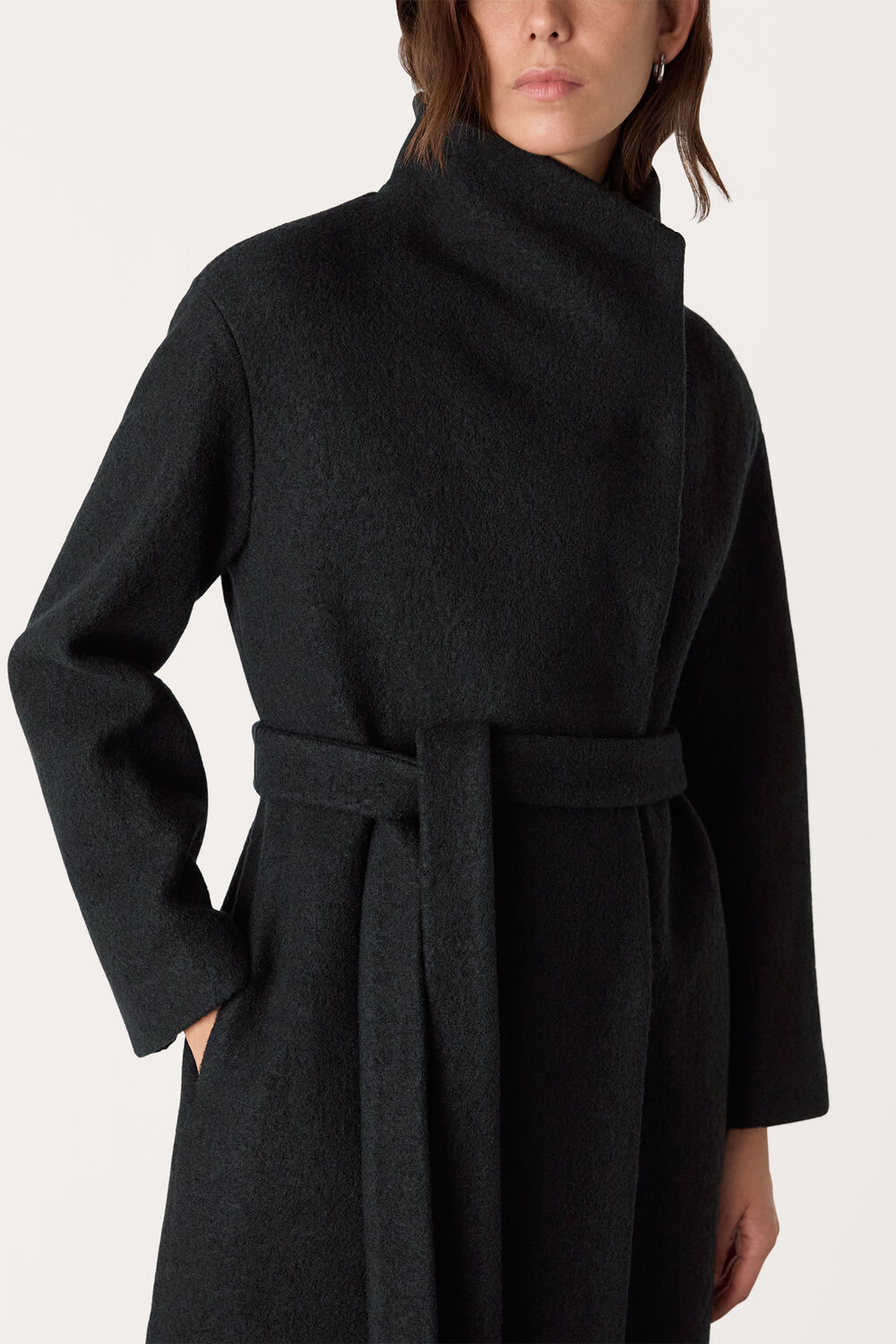 Morgan Funnel Neck Coat
