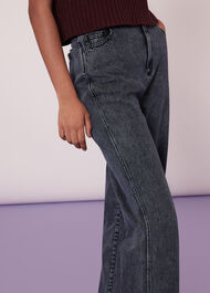 Acid Wash Denim Jeans
