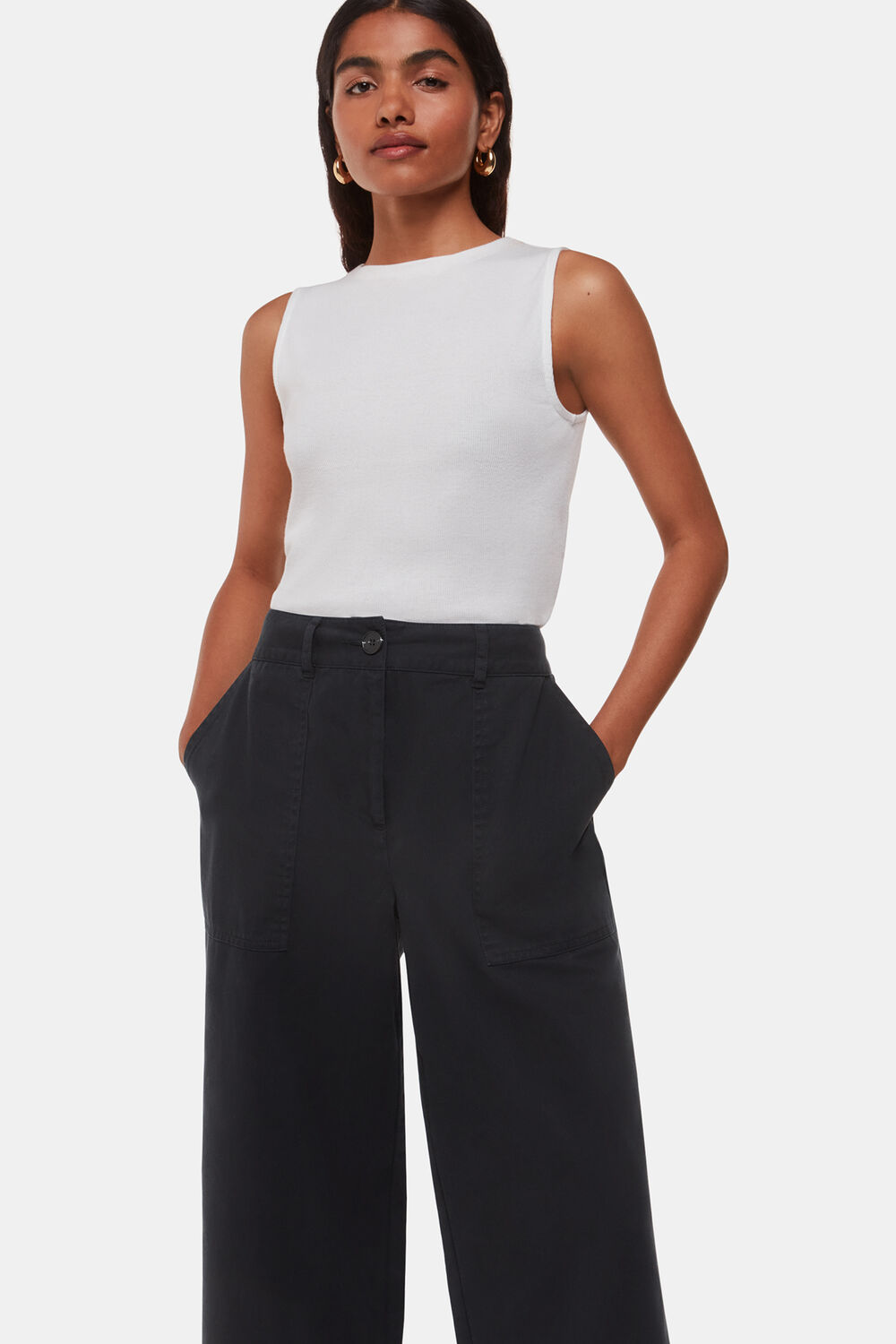 Petite Ruth Relaxed Leg Trouser