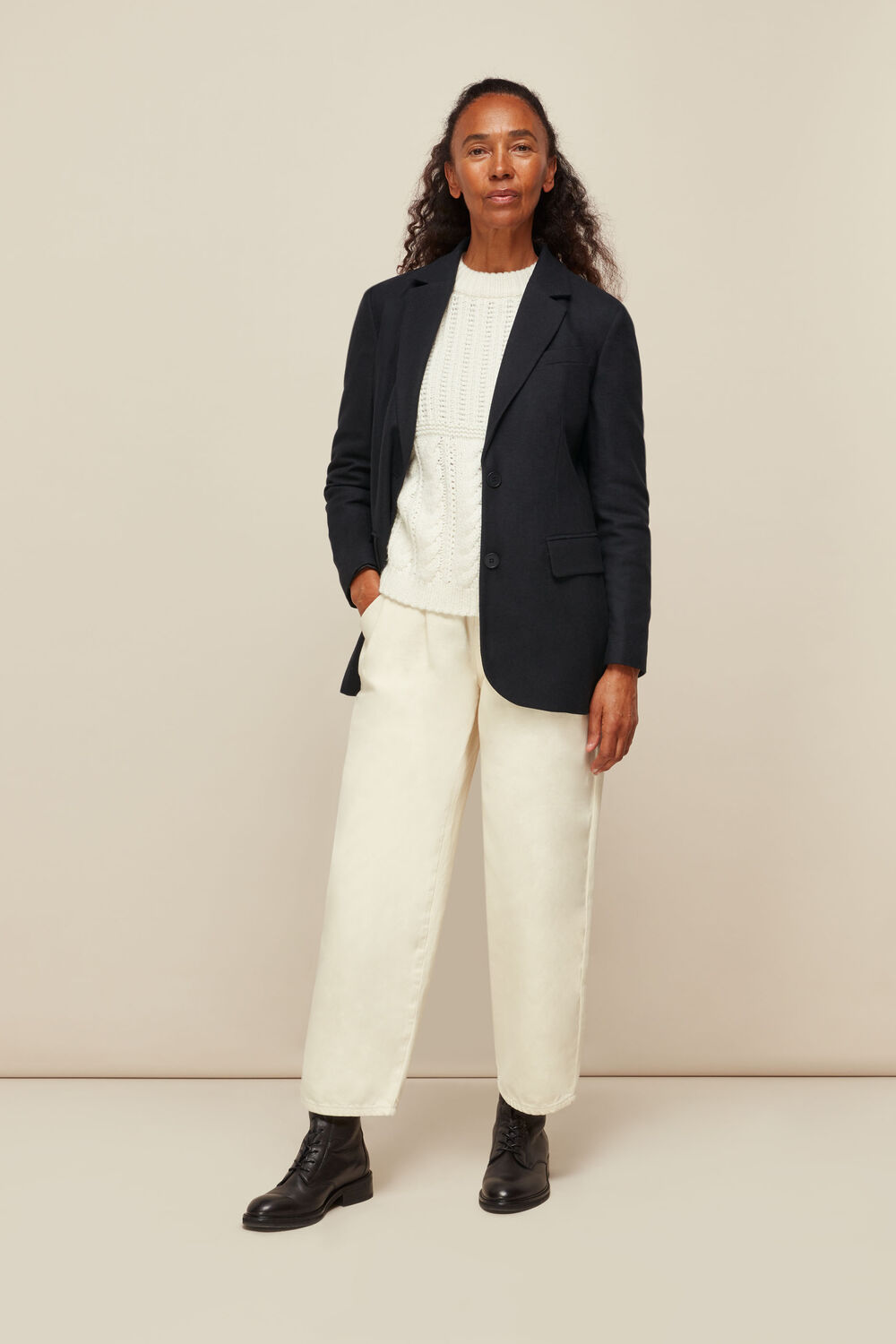 Navy Statement Blazer