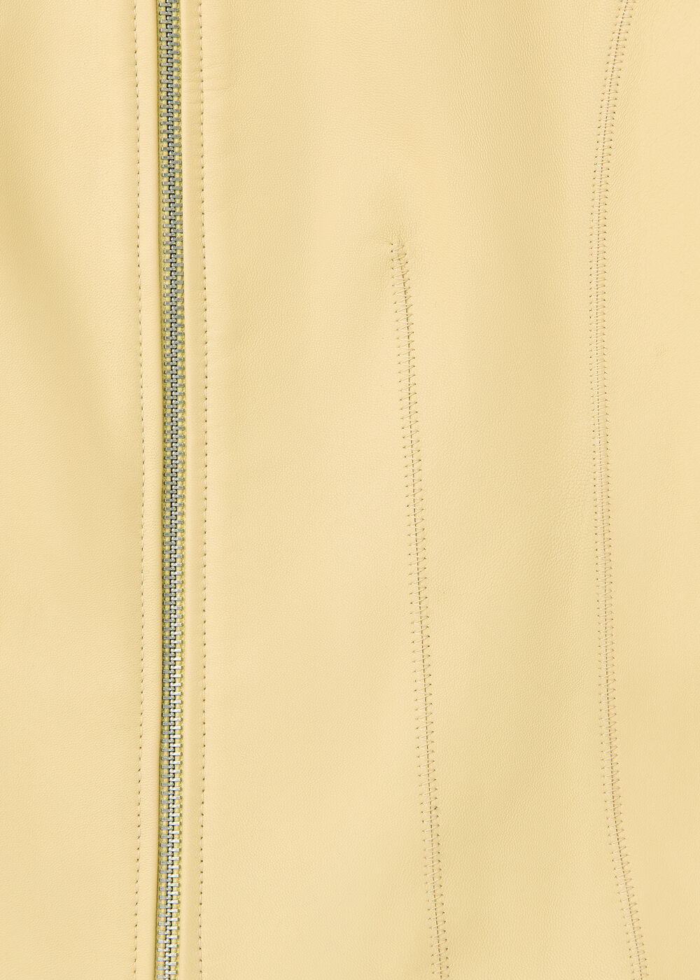 Clean Fitted Leather Jacket