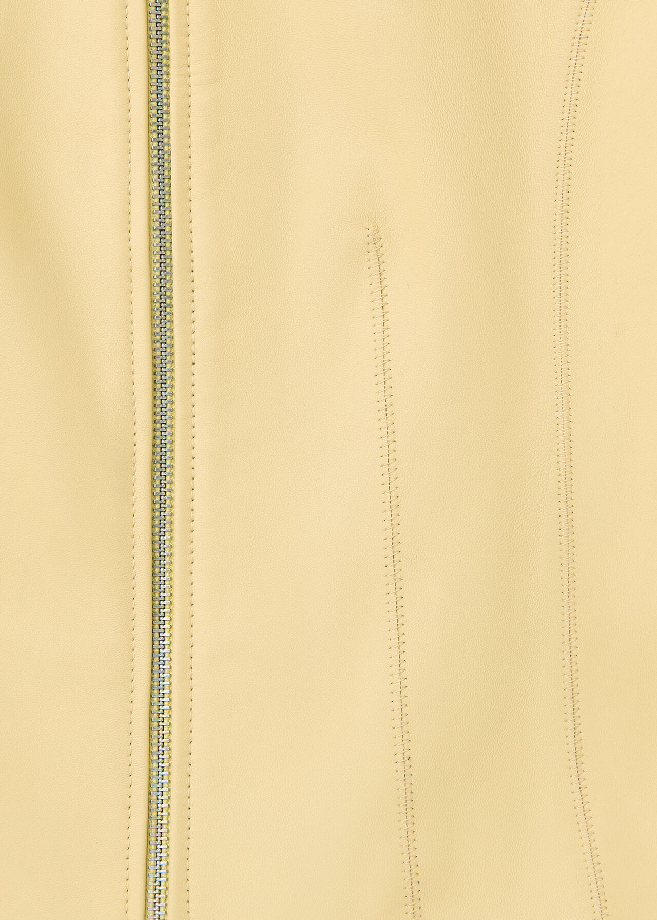 Clean Fitted Leather Jacket