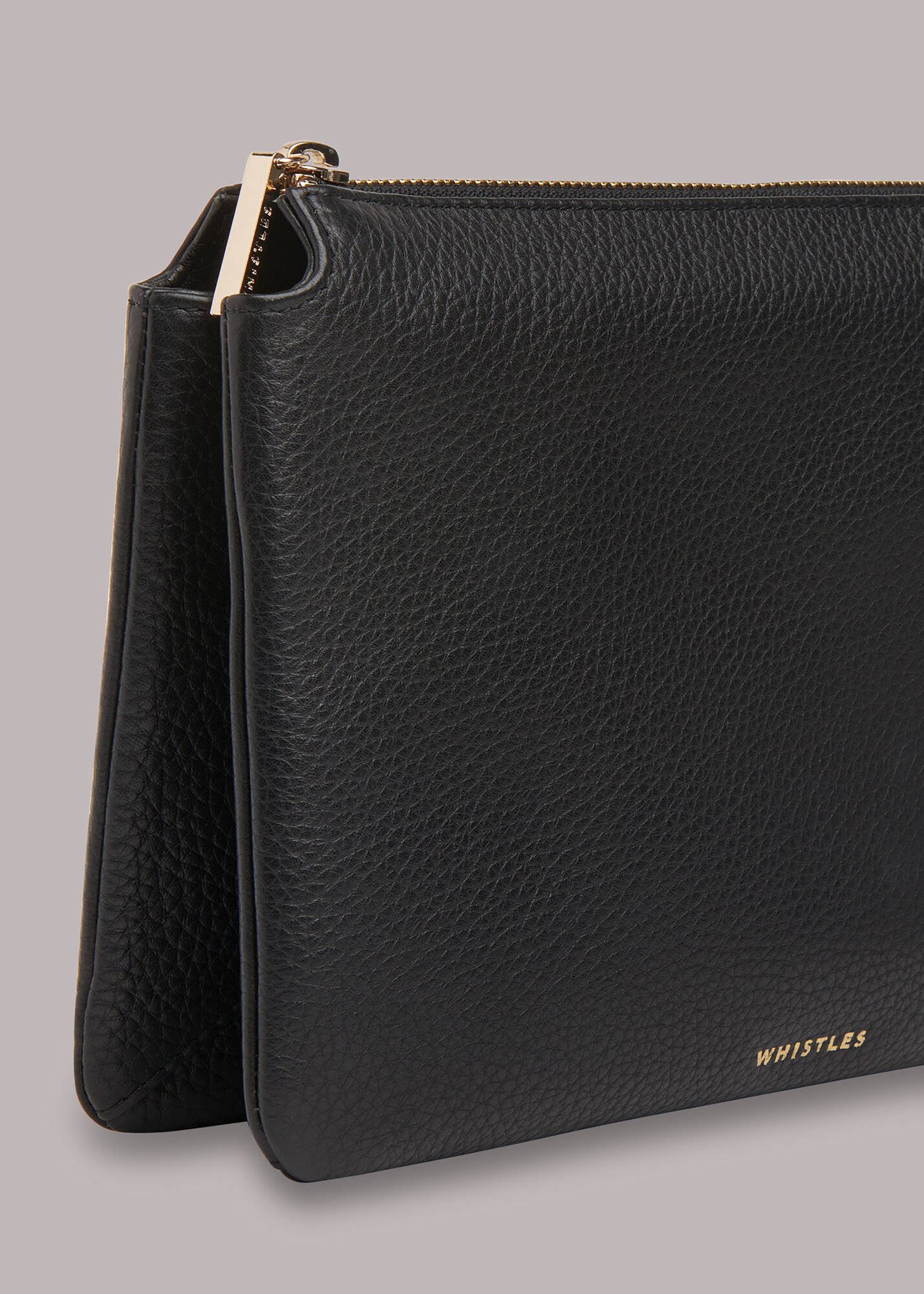 Whistles best sale black clutch