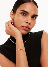 Flat Snake Chain Bracelet