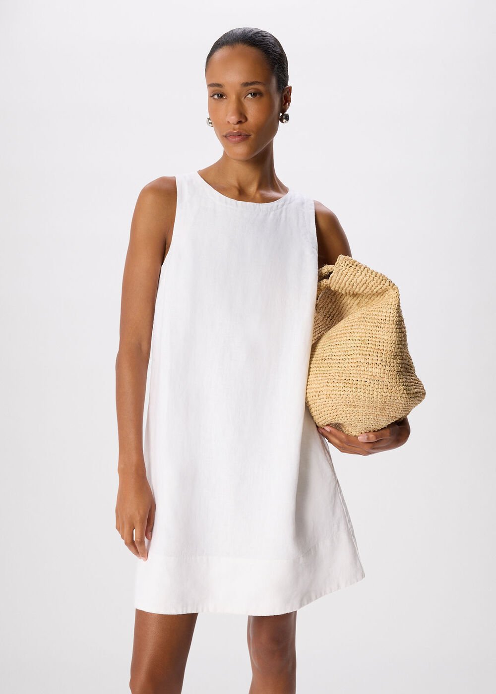 Swing Linen Mini Dress