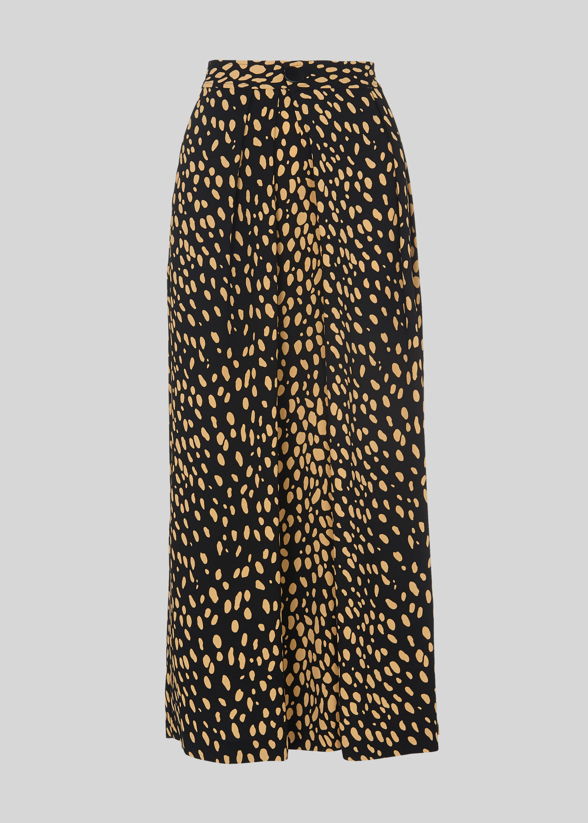 Animal Print Wrap Trouser | WHISTLES 