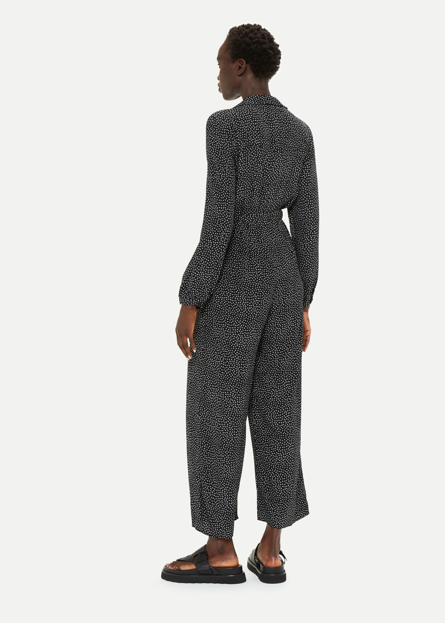 Houndstooth jumpsuit sales