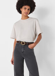 Stretch Barrel Leg Jean