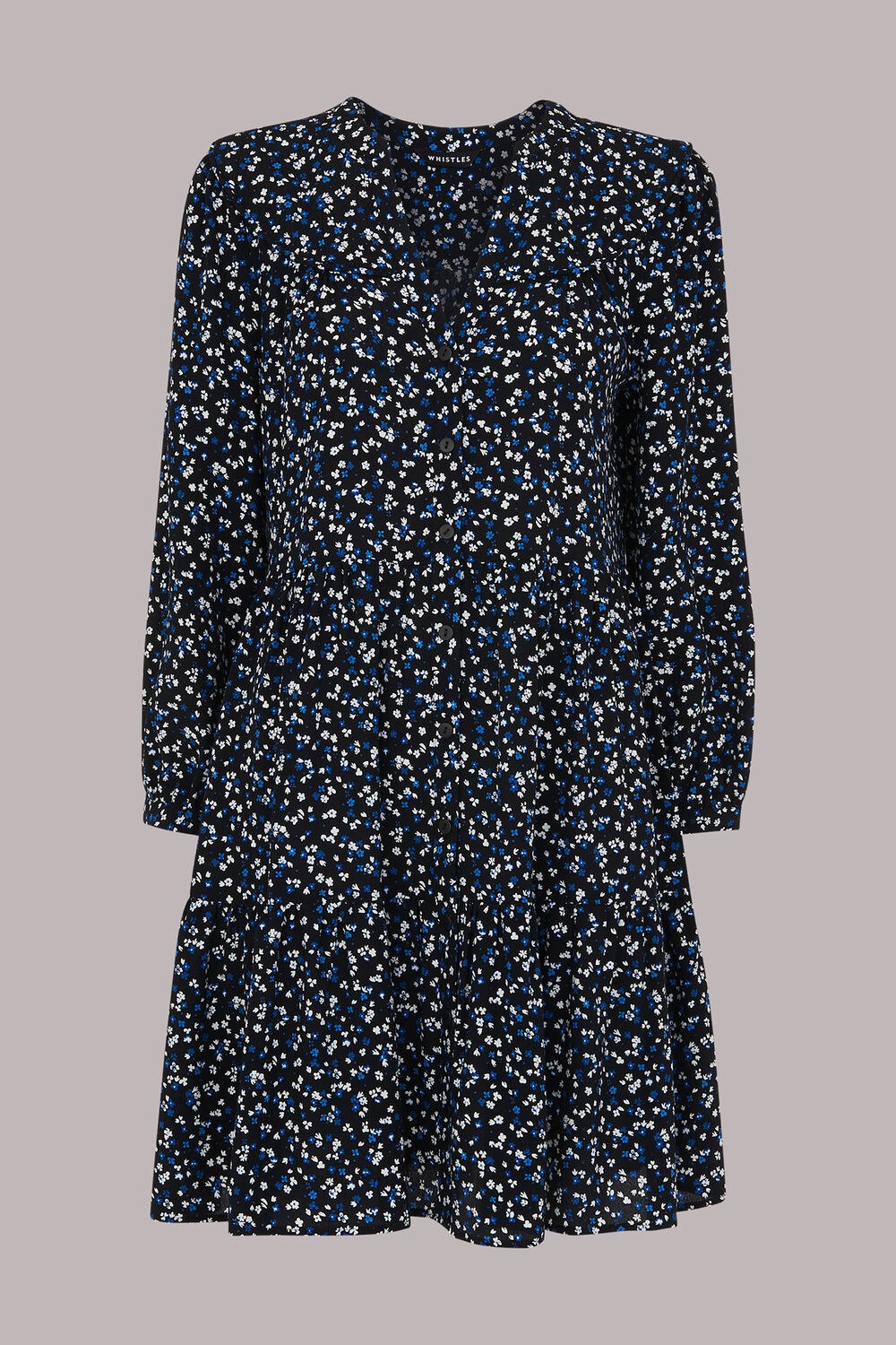 Delicate Floral Print Dress