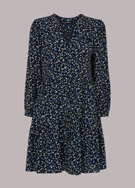 Delicate Floral Print Dress