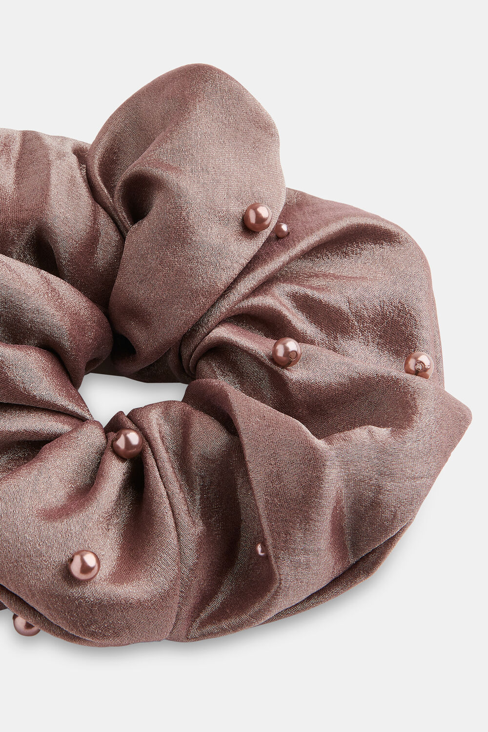 Large Beaded Scrunchie