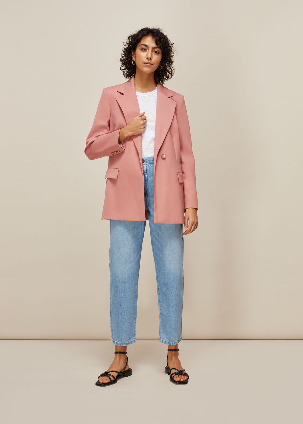 Sana Single Breasted Blazer