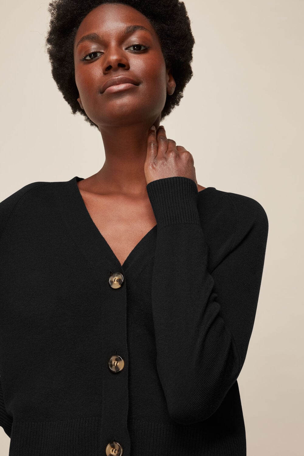 Button Front Cardigan